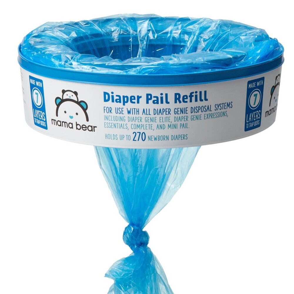 Mama Bear Diaper Pail Refills - 270 Count (Pack of 1)
